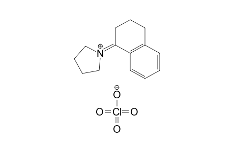 1-(3,4-dihydro-1(2H)-naphthylidene)pyrrolidinium perchlorate