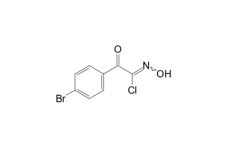 (p-bromophenyl)glyoxyloyl chloride, 1-oxime