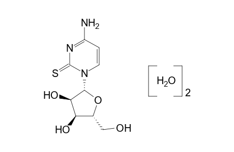 4-amino-1-(beta-D-ribofuranosyl)-2(1H)-pyrimidinethione, dihydrate
