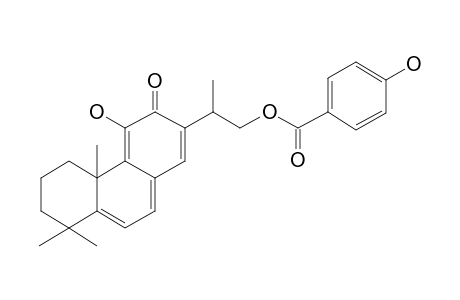 11,19-Dihydroxyabieta-5,7,9(11),13-tetraen-12-one, 19-o-p-hydroxybenzoate