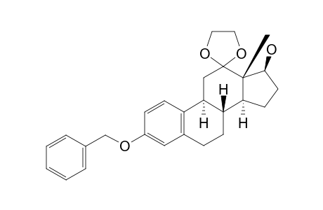 3-BENZYLOXY-12,12-ETHYLENEDIOXYESTRA-1,3,5(10)-TRIEN-17-BETA-OL