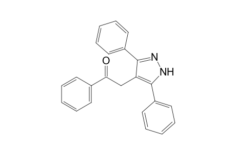 2-(3,5-diphenylpyrazol-4-yl)acetophenone