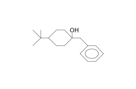 4E-(1,1-Dimethylethyl)-1a-hydroxy-1E-(phenylmethyl)-cyclohexane