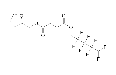 Succinic acid, 2,2,3,3,4,4,5,5-octafluoropentyl tetrahydrofurfuryl ester