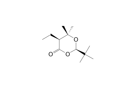 (2R,5S)-2-tert-Butyl-5-ethyl-6,6-dimethyl-1,3-dioxan-4-one