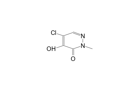 5-Chloro-4-hydroxy-2-methyl-2H-pyridazin-3-one