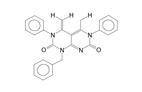 1-benzyl-5-methyl-4-methylene-3,6-diphenyl-pyrimido[4,5-d]pyrimidine-2,7-dione