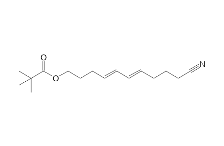 (E,E)-11-Pivaloxy-5,7-undecadienenitrile