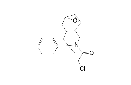 2-Chloro-1-(4-methyl-4-phenyl-11-oxa-3-aza-tricyclo[6.2.1.01,6]undec-9-en-3-yl)-ethanone