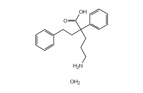 5-AMINO-2-PHENETHYL-2-PHENYLVALERIC ACID, HYDRATE