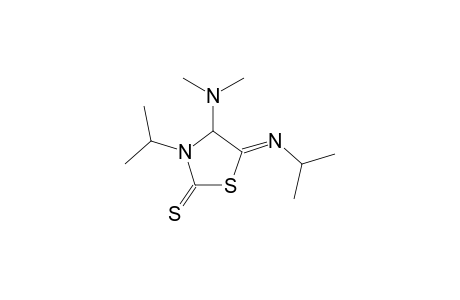 4-(Dimethylamino)-3-isopropyl-5-(isopropylimino)-2-thioxothiazolidine
