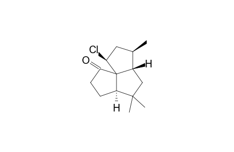 11.beta.-chloro-6,6,9.beta.-trimethyl-5.alpha.,8.beta.-tricyclo(6.3.0.0(1,5))undecan-2-one