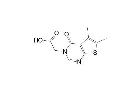 (5,6-Dimethyl-4-oxo-4H-thieno[2,3-d]pyrimidin-3-yl)acetic acid