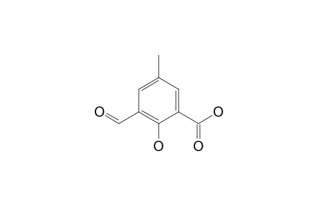 3-Formyl-2-hydroxy-5-methyl-benzoic acid