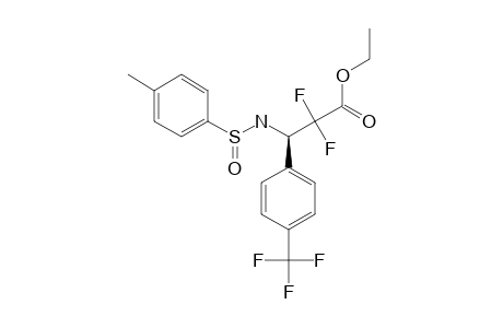 (S(S),3S)-ETHYL-N-(PARA-TOLYLSULFINYL)-3-AMINO-2,2-DIFLUORO-3-(PARA-TRIFLUOROMETHYL-PHENYL)-PROPANOATE