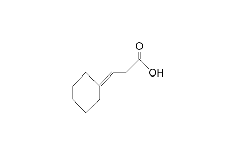 3-Cyclohexylidenepropanoic acid