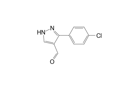 3-(4-chlorophenyl)-1H-pyrazole-4-carbaldehyde