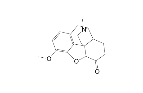 Morphinan-6-one, 4,5-epoxy-3-methoxy-17-methyl-, (5.alpha.)-