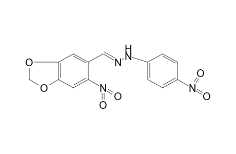 6-nitropiperonal, (p-nitrophenyl)hydrazone
