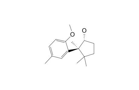 2-(2'-Methoxy-5'-methylphenyl)-2,3,3-trimethylcyclopentanol