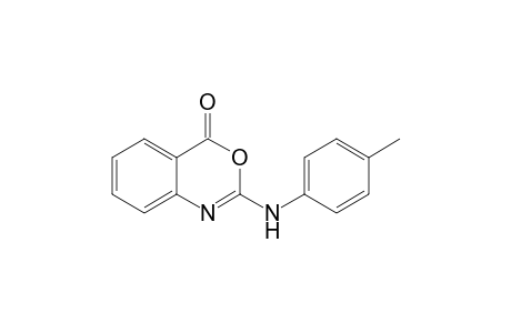 2-(4-METHYLPHENYLAMINO)-4H-3,1-BENZOXAZIN-4-ONE