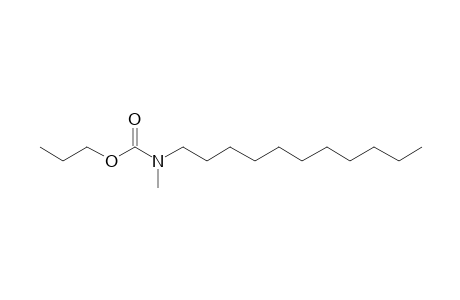 Carbamic acid, N-methyl-N-undecyl-, propyl ester