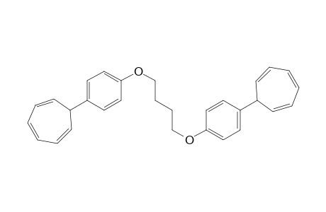 1,4-Bis[4-(cyclohepta-2,4,6-trienyl)phenoxy]butane