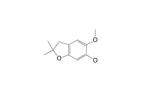 2-Methyl-5-methoxy-6-hydroxybenzofuran