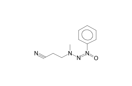 1-PHENYL-3-METHYL-3-(2-CYANOETHYL)TRIAZEN-1-OXIDE