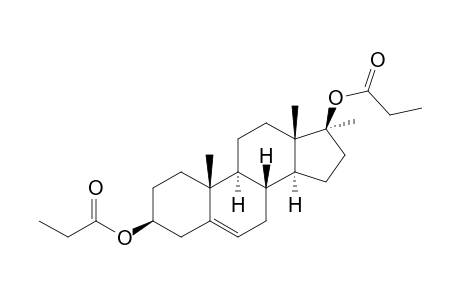5-Androsten-17α-methyl-3β,17β-diol dipropionate