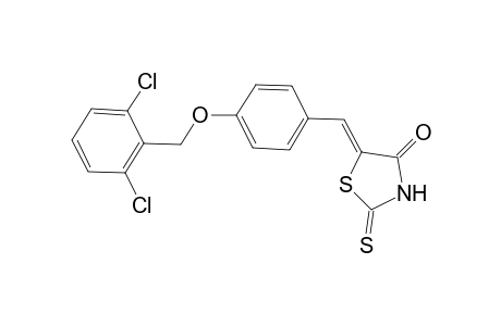 (5Z)-5-{4-[(2,6-dichlorobenzyl)oxy]benzylidene}-2-thioxo-1,3-thiazolidin-4-one