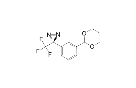 3-[3-(1,3-DIOXAN-2-YL)-PHENYL]-3-(TRIFLUOROMETHYL)-3H-DIAZIRINE
