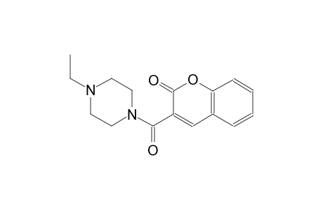 3-[(4-ethyl-1-piperazinyl)carbonyl]-2H-chromen-2-one