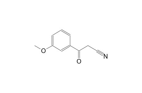 3-(3-Methoxyphenyl)-3-oxidanylidene-propanenitrile