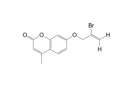 7-[(2-bromoallyl)oxy]-4-methylcoumarin