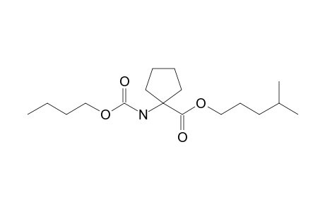 1-Aminocyclopentanecarboxylic acid, N-butoxycarbonyl-, isohexyl ester