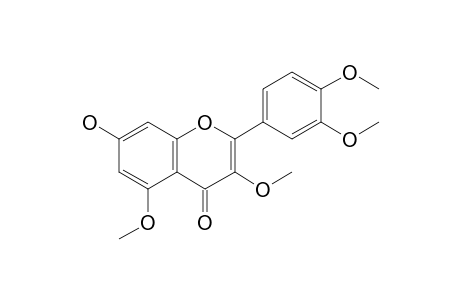 2-(3,4-Dimethoxyphenyl)-3,5-dimethoxy-7-oxidanyl-chromen-4-one