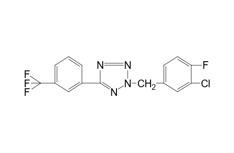 2-(3-chloro-4-fluorobenzyl)-5-(alpha,alpha,alpha-trifluoro-m-tolyl)-2H-tetrazole