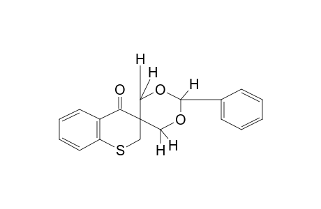2'-PHENYLSPIRO[2H-1-BENZOTHIOPYRAN-3(4H),5'-[1,3]DIOXAN]-4-ONE