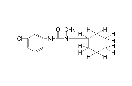 3-(m-chlorophenyl)-1-cyclohexyl-1-methylurea