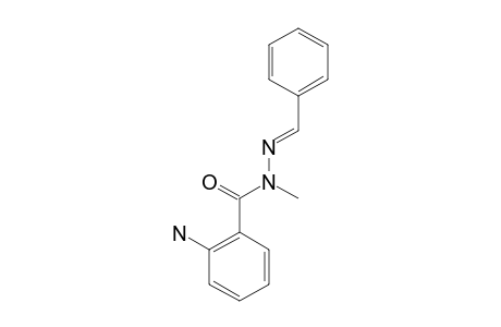 1-BENZALDEHYD-2-METHYL-2-(2-AMINO-BENZOYL)-HYDRAZONE