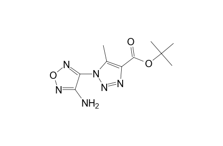 1-(4-Amino-furazan-3-yl)-5-methyl-1H-[1,2,3]triazole-4-carboxylic acid tert-butyl ester