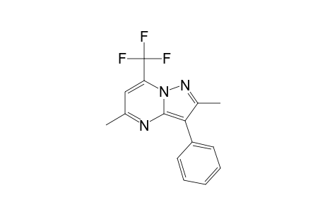 7-TRIFLUOROMETHYL-2,5-DIMETHYL-3-PHENYL-PYRAZOLO-[1,5-A]-PYRIMIDINE