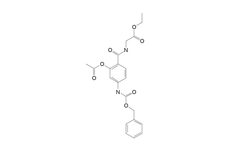 4-[N-(BENZYLOXYCARBONYL)-AMINO]-SALICYLGLYCINE-ETHYLESTER