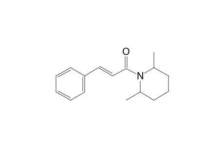 Piperidine, 1,6-dimethyl-1-[3-phenpropenoryl]-