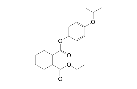 1,2-Cyclohexanedicarboxylic acid, ethyl 4-isopropyloxyphenyl diester