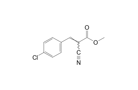 p-chloro-alpha-cyanocinnamic acid, methyl ester