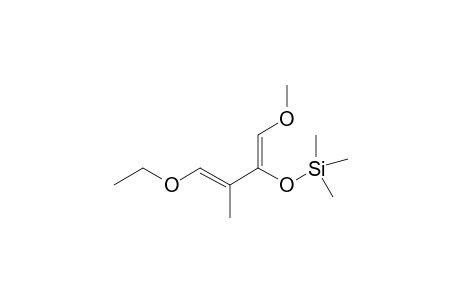 (1Z,3E)-4-ETHOXY-1-METHOXY-3-METHYL-2-(TRIMETHYLSILANYLOXY)-BUTADIENE