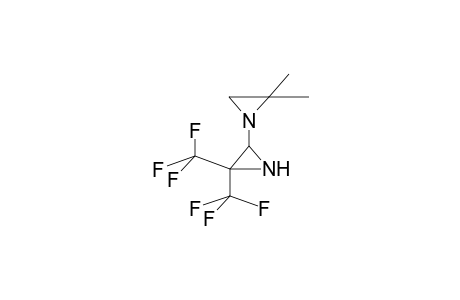 3,3-BIS(TRIFLUOROMETHYL)-2-(2,2-DIMETHYLAZIRIDINO)AZIRIDINE