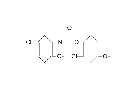 5-chloro-2-methoxycarbanilic acid, 2-chloro-4-methoxyphenyl ester